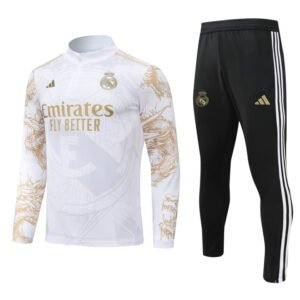 Real Madrid Tracksuit 25/26 New Design  In Stock
