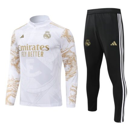 Real Madrid Tracksuit 25/26 New Design In Stock