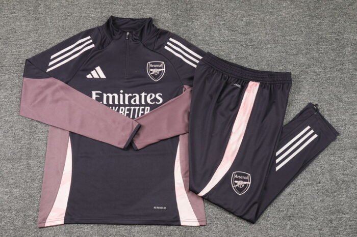 Arsenal 25/26 long sleeve Purple Color Tracksuit